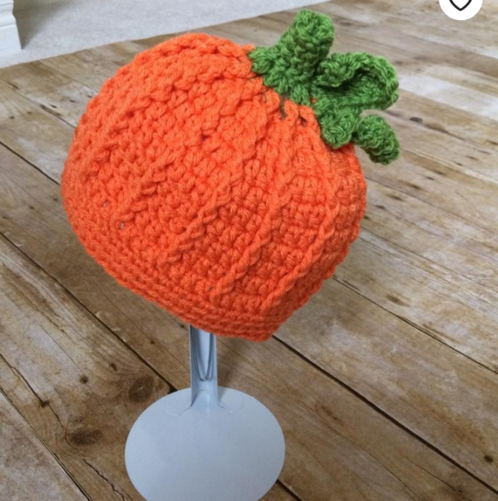 Gift boxed Pumpkin hat for New Fall Baby!